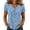Blue_#09, variant on Sewkxo Womens Summer Tops Short Sleeve Basic Casual V Neck T Shirts Trendy Fashion 2026 Top,Pink XL