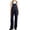 Navy blue, variant on Casual Women's Vintage Denim Overalls with Stretch Fabric and Adjustable Straps