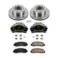 thumbnail image 2 of PowerStop Front Stock Replacement Brake Pad and Rotor Kit with Calipers Fits: FORD Select Models KCOE5412, 2 of 5