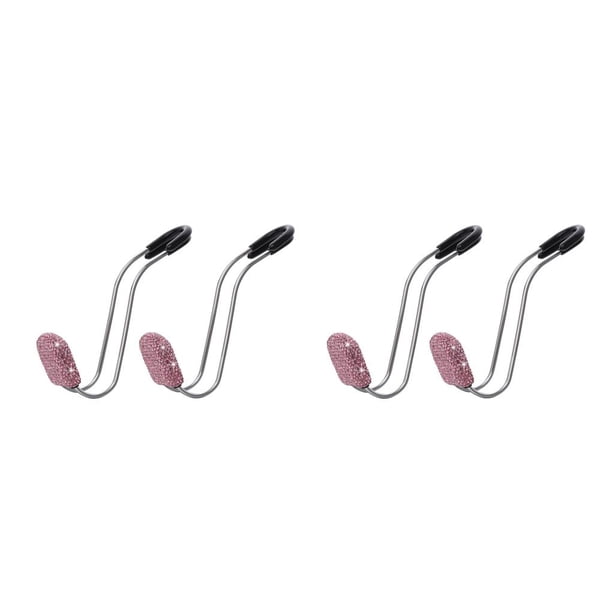Sidaley 1 par de perchas para asiento trasero, reposacabezas de acero inoxidable, gancho para cartera, capacidad de carga máxima de 30 kg, estante de Type1 NO1 Sidaley CBP229092
