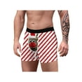 thumbnail image 2 of Liacowi Men Christmas Funny Boxers Briefs Underwear Guy's Stretch Trunks  Printed Underpants Shorts, 2 of 6