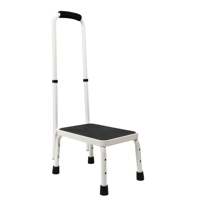 Taburete Sattiyrch para personas mayores con asa y plataforma antideslizante