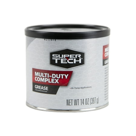 Super Tech Multi-Duty Complex Hi-Temp Grease, 14 oz (Best Wheel Bearing Grease For Race Cars)