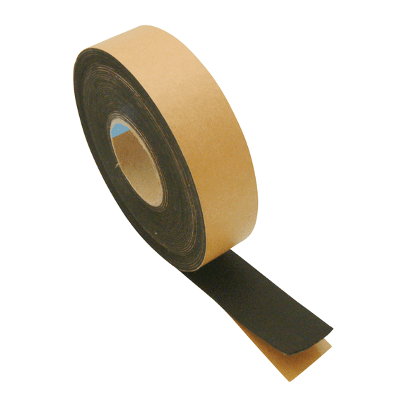 FindTape Polyester Felt Tape [1.5mm thick] (FELT-065): 2 in. x 50 ft. (Black)