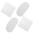 thumbnail image 4 of Miangastore 4pcs Stainless Steel Serrated Scraper Clay Sculpture Scraper Molding Scrapers, 4 of 8