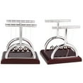 thumbnail image 3 of Newton's Cradle Steel Balance Ball Physics Science Pendulum Desk Fun Toy Gift, 3 of 9