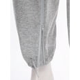 thumbnail image 6 of Aislor Women Care Dementia Clothing Alzheimers Anti-Strip Jumpsuit Nursing Nightwear with Zipper at Back and Leg Grey XL, 6 of 7