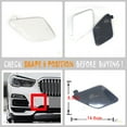 thumbnail image 5 of Trimla Front Tow Cover for 19-22 BMW X5 G05 Fit 25dX 30dX 30iX 40iX 45eX 50iX xDrive sDrive SAV 2019 2020 2021 2022 bumper Towing Hook Eye Cap 51119492880, 5 of 5