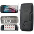 thumbnail image 1 of Étui de Transport pour Nintendo Switch 2, Design de Mécha Blindé, Coque Rigide Imperméable Portable, Sac de Transport de Voyage pour Rangement de Jeux avec 2 Protecteurs d'Écran - Noir, 1 of 7