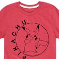 thumbnail image 3 of Pokémon - Happy Pikachu - Youth Short Sleeve Graphic T- Shirt, 3 of 5
