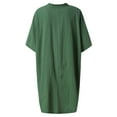 thumbnail image 4 of T-shirt Manches Courtes Femmes Mode Été Décontracté en Vrac Col en V Manches Courtes Tops Solides Blouse, 4 of 6