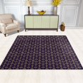 thumbnail image 2 of Yayeee Area Rugs for Living Room 6.7'x4.8' Non Slip Washable Bedroom Floor Carpet, Purple Flowers Pattern, 2 of 5