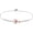 01-January, variant on Forever Love Heart Tourmaline Birthstone Charm Link Bracelet 925 Sterling Silver Love Heart Bracelet with October Birthstone Birthday Jewelry Gifts for Women Mom Her,Chain Length 7"+2" Extend