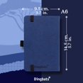 thumbnail image 4 of Wildlife Dingbats* Wildlife A6 Pocket Blue Whale Notebook - Plain, (Hardcover), 4 of 7