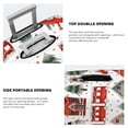 thumbnail image 3 of Hirioo Christmas Houses for Elasticity Suitcase Cover (No luggage Included) Durable Luggage Protector Fits 18-32 Inch Luggage-Medium, 3 of 7