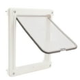 thumbnail image 1 of Porte à Clapet pour Chat, Porte pour Animal à 2 Voies Résistante aux Intempéries, Porte Silencieuse pour Chat et Chien pour Portes Intérieures et Extérieures, Porte à Clapet pour Chien Porte pour Chat pour Cage et Enclos pour Animal, Facile à Installer, 1 of 7