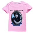 thumbnail image 1 of Camiseta de cuello redondo para niñas y niños Ropa de verano Algodón Patrón de dibujos animados Familia Viernes Camisetas zhangyuxiang LED, 1 of 2