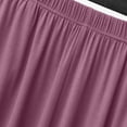 thumbnail image 5 of MLCDZ Womens Bermuda Shorts Elastic Waist Athletic Loose Running Comfy Long Yoga Shorts with Pockets Summer Golf Workout Holiday Short Pants, 5 of 6