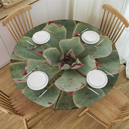 

Patifu Red Spots Round Table Cover Stain Resistant and Washable Perfect for Indoor and Outdoor Use Kitchen Dining Weddings Parties 100% Polyester Tablecloth Outdoor Fitted 42 -46