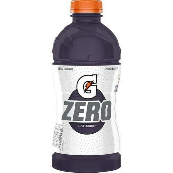 Gatorade - Sports Drinks G Zero Thirst Quencher, Grape, 28 Oz - Pack of 2