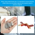 thumbnail image 4 of Uxcell 304 Stainless Steel Dowel Pin 4x5 mm, Metal Shelf Peg Support Shelves, 50 Pack, 4 of 7
