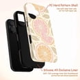 thumbnail image 3 of Pastel Citrus Fruit Phone Case – Grapefruit & Orange Art with Soft Retro Vibes Phone Cover for iPhone 16 15 14 13 12 11 Pro Max, 3 of 6