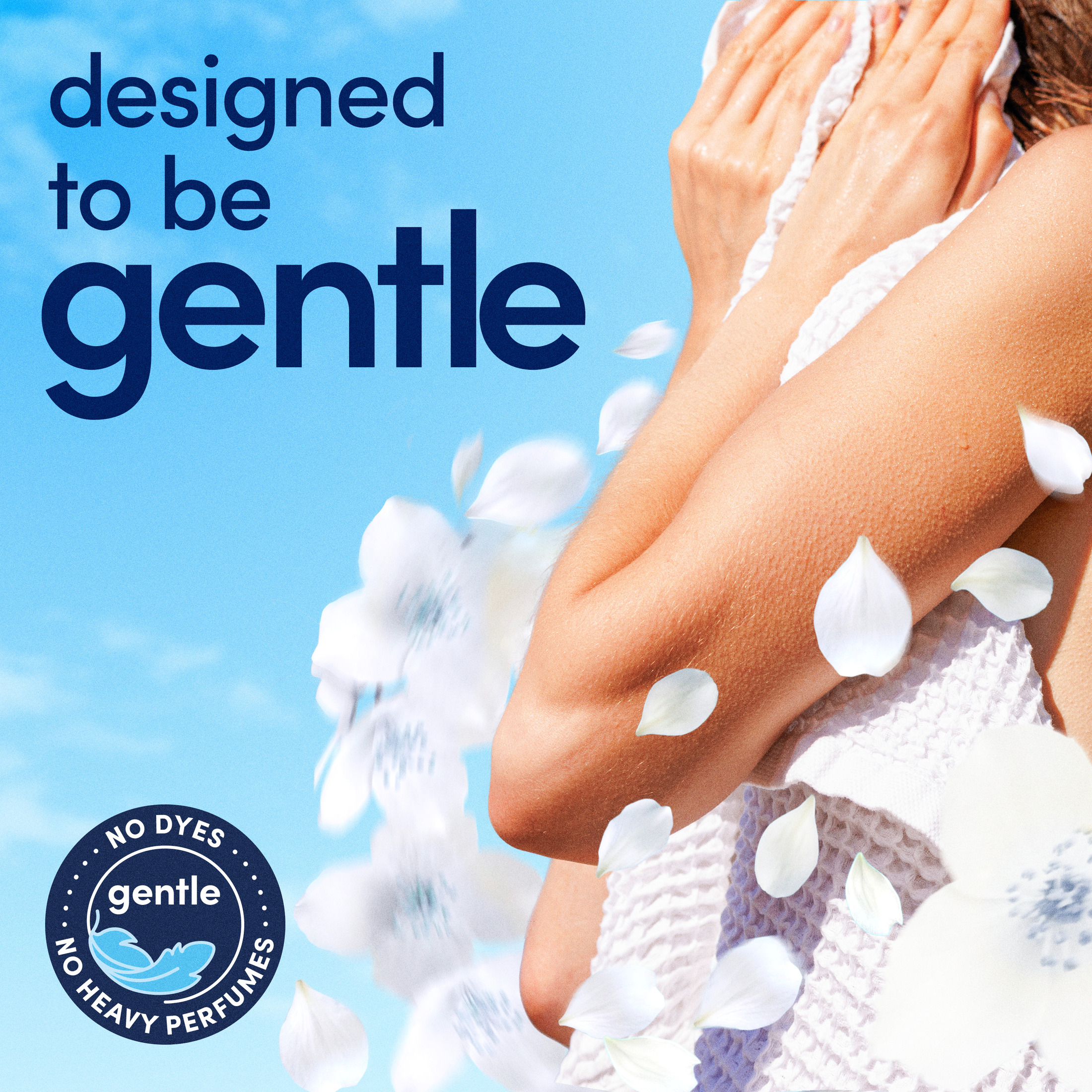 Downy Gentle Soft + Fresh Fabric Softener, Ocean Mist, 93 fl oz photo 3