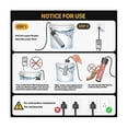 thumbnail image 3 of Calienta rápidamente Apagado automático Calentador de agua de inmersión para piscinas y bañeras (EE. UU.) Boquilla de lavado de faros delanteros Chorro de limpieza de lámpara de faro para Se, 3 of 5