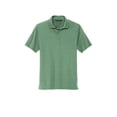 thumbnail image 3 of MERCER+METTLE Unisex Stretch Jersey Polo | Short Sleeve Work Polo for Men & Women, Moisture Wicking Jersey Shirt - Sage XL, 3 of 4