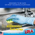 thumbnail image 4 of LOLA Heavy Duty Scrub Sponges, 24 Pack, "Made in USA", Superior Sponge Lasts up to 4X Longer, Reusable Long Lasting, Next Generation Cleaning, 4 of 7