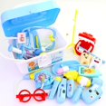 thumbnail image 1 of Juego de juguetes de médico para niños, juguetes de dentista, juegos de rol para niñas, juego de simulación de Hospital, Kit médico, enfermera B, 1 of 2