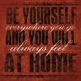 thumbnail image 2 of OnRei 20x20 Black Ornate Wood Framed with Double Matting Museum Art Print Titled - Be Yourself, 2 of 4