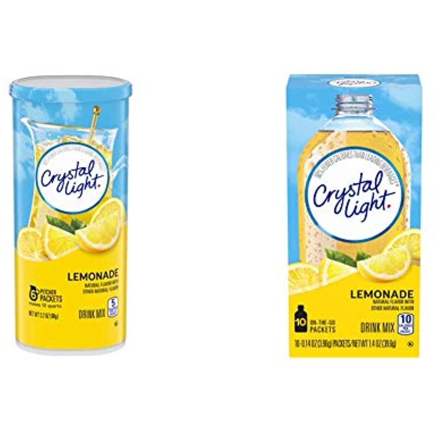 Crystal Light Lemonade Drink Mix (72 Pitcher Packets, 12 Packs Of 6