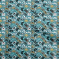 thumbnail image 1 of oneOone Georgette Viscose Teal Blue Fabric Video Game Sewing Fabric By The Yard Printed Diy Clothing Sewing Supplies 42 Inch Wide, 1 of 6