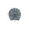 thumbnail image 3 of FOCUSNORM Baby's Hairband Cap Single Color Skin Friendly Soft Bow Headband Hat, 3 of 3