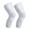 White, variant on PISIQI Knee Pads Compression Long Leg Cover Anti-Collision Support Suitable for Basketball, Football, Volleyball Cycling (1 Pair)