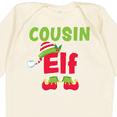 thumbnail image 4 of Inktastic Christmas Cousin Elf Boys or Girls Long Sleeve Baby Bodysuit, 4 of 5