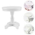thumbnail image 3 of EeaseCA Mini Meubles Petite Table Ronde Meubles de Maison de Poupée en Bois Table Miniature, 3 of 8