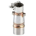 thumbnail image 3 of Conector adaptador de tubo de enlace central de escape deslizante para motocicleta Z250 Ninja 250 13-16, 3 of 13