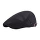 thumbnail image 1 of Gorra plana de malla jinwen para hombre sombrero de pintor negro ajustable, 1 of 8
