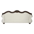 thumbnail image 5 of ACME Pierce Fabric Upholstered Tufted Sofa with 5 Pillows in Beige & Cherry, 5 of 6