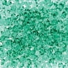 SuperDuo Emerald 2.5x5mm 2 Hole Glass Seed, Loose Beads, 100gr