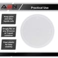 thumbnail image 2 of ABN Quart Paint Mixing Cup Lids 12pk - Clear Plastic Resin Mixing Cup Lids, 2 of 7