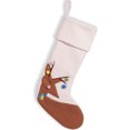 thumbnail image 4 of Christmas Stockings, Classic Holiday Xmas Stocking with Hanging Loop, Gift Bag for Fireplace Mantel, Tree and Family Holiday Decor, 4 of 5