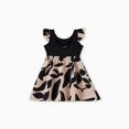 thumbnail image 4 of PatPat Family Matching Cross Back Floral Strap Dress and Colorblock Top Sets, 4 of 7