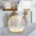 thumbnail image 4 of Shisuyan Luminous Micro Landscape Glass Dome Glass Cover Flower Plant Preserved Container, 4 of 9