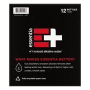 Essentia Ionized Alkaline Water, 9.5 PH until opened, 99.9% Pure, Bottled Water, 12PK