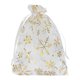 thumbnail image 1 of Naiovety 100x bolsas de organza pequeñas bolsas de regalo de red bolsas con cordón pequeñas bolsas de regalo pequeñas bolsas de regalo Estampación blanca 7*9.100PCS, 1 of 6