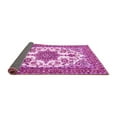 thumbnail image 2 of Ahgly Company Indoor Rectangle Medallion Pink Traditional Area Rugs, 7' x 10', 2 of 4