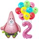 thumbnail image 5 of Juego de globos de látex con números de Bob Esponja para fiesta de cumpleaños infantil, suministros de decoración para fiesta de baby shower, 5 of 5